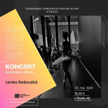 Absolventský koncert - Rešovská