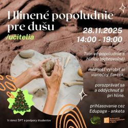 hlinene popoludnie pre dusu ucitelia